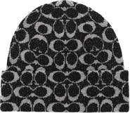 COACH Metallic Signature Knit Beanie