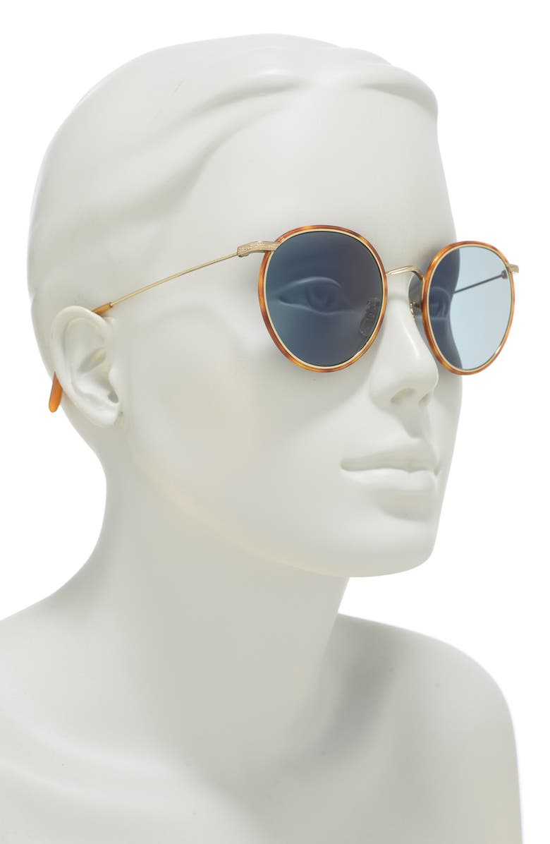 Oliver Peoples Casson 52mm Round Sunglasses, Alternate, color,