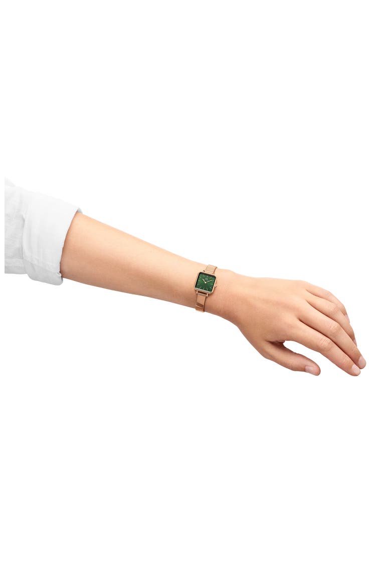 Quadro Studio Bracelet Watch, 22mm, Alternate, color, ROSE GOLD