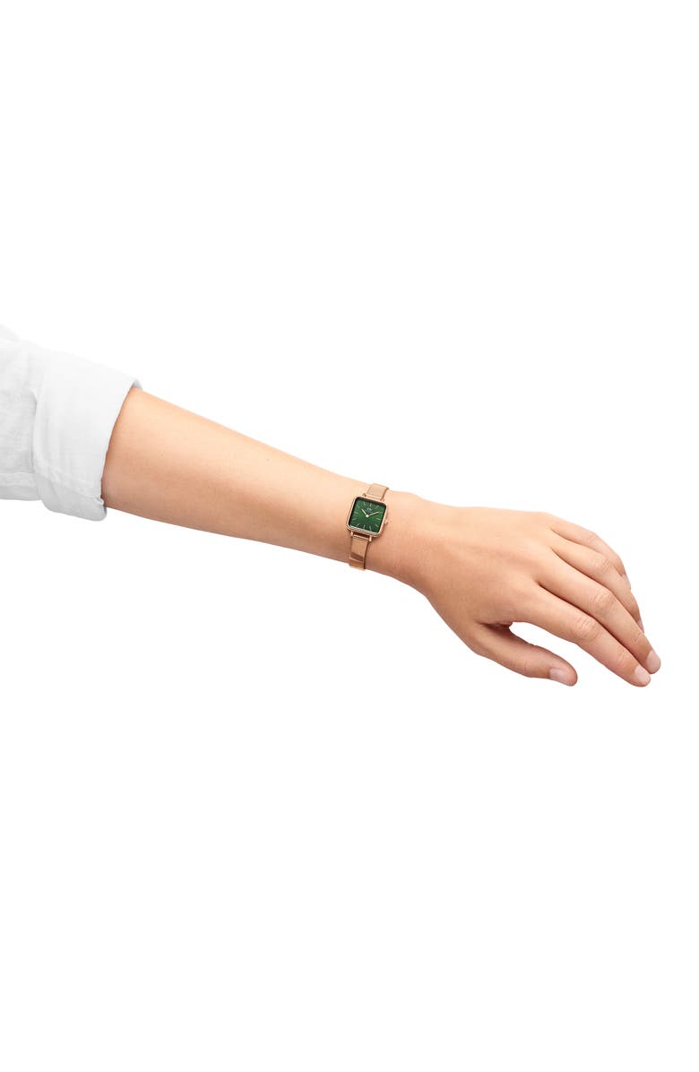 Daniel Wellington Quadro Studio Bracelet Watch, 22mm, Alternate, color, 