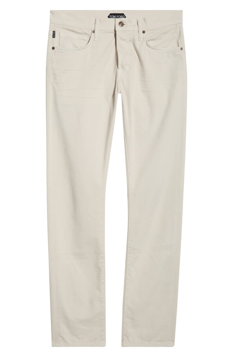 TOM FORD Straight Leg Jeans, Alternate, color, Deep Ivory