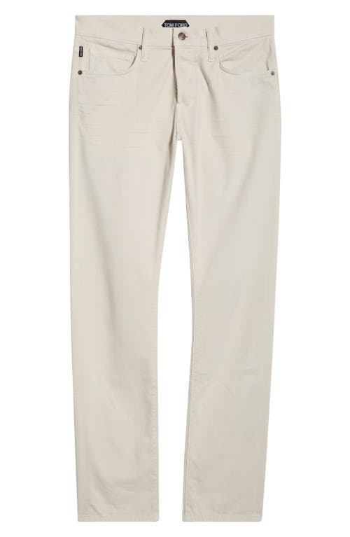 Tom Ford Straight Leg Jeans In Neutral
