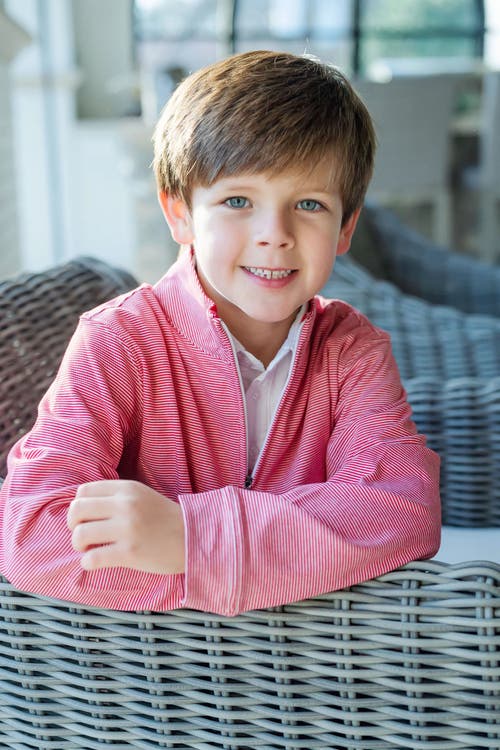 Lila And Hayes Spencer Quarter Zip Pullover