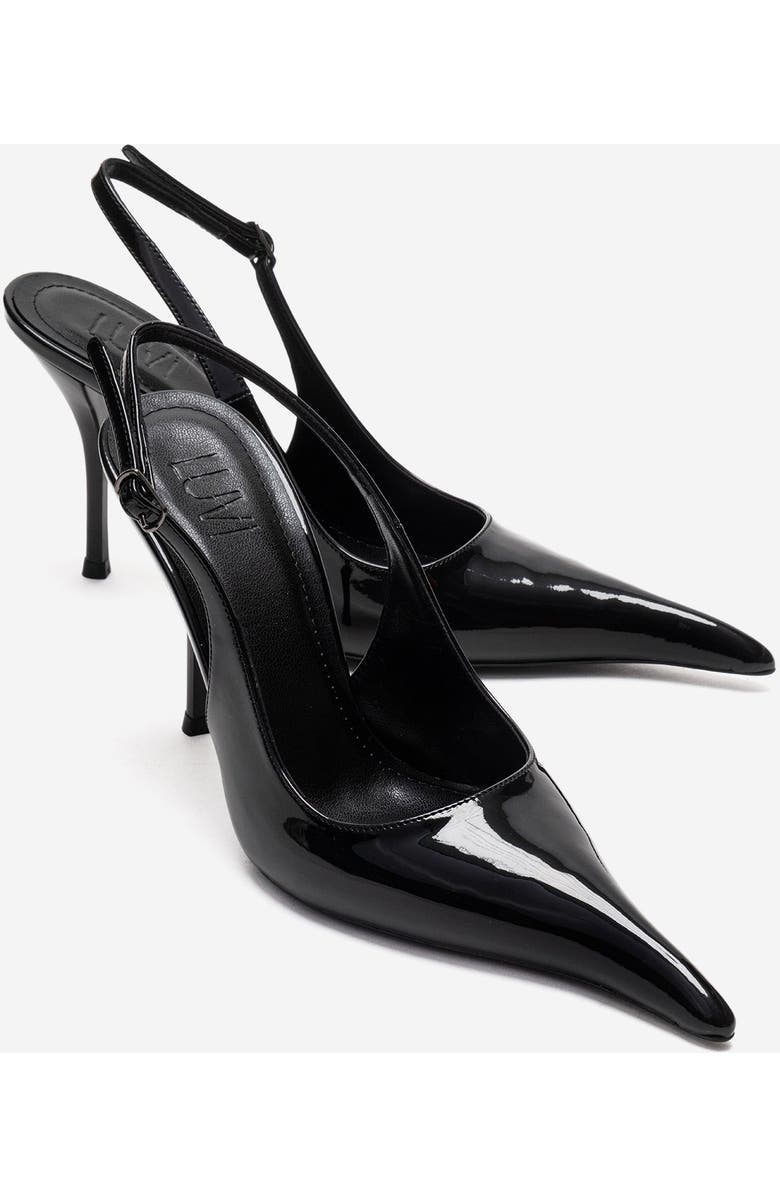 Prologue Shoes Candy Pointed Toe Stiletto Pump, Main, color, Black