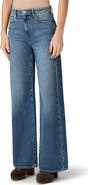 PAIGE Frances High Waist Wide Leg Jeans