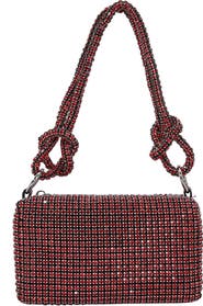BERNESS Rhinestone Rectangular Shoulder Bag