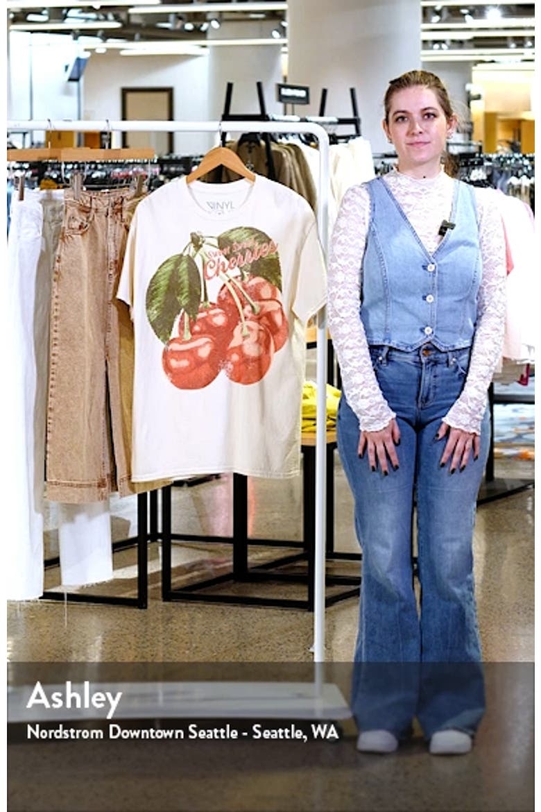 Cherries Cotton Graphic T-Shirt video