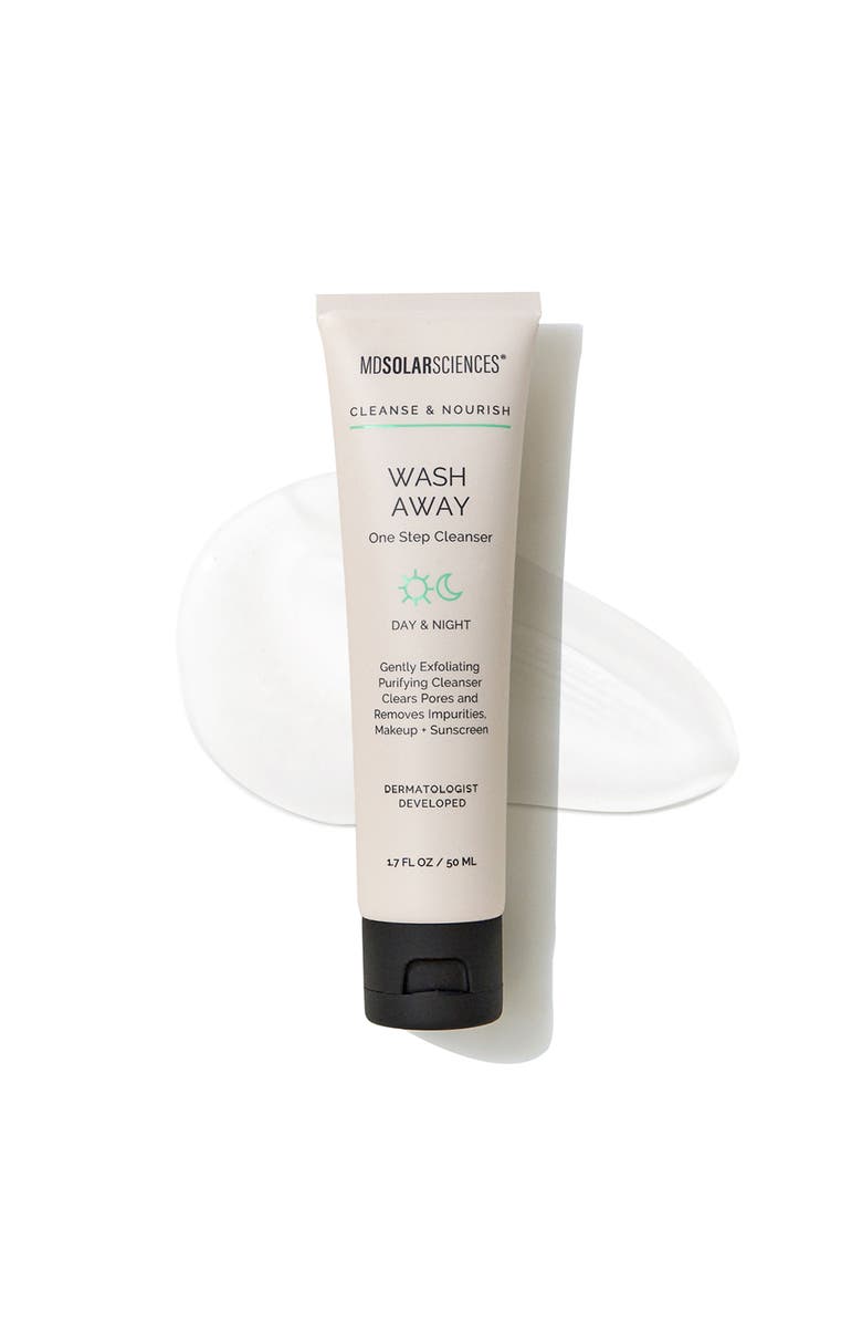 MDSolarSciences Wash Away Cleanser, Main, color, NO COLOR