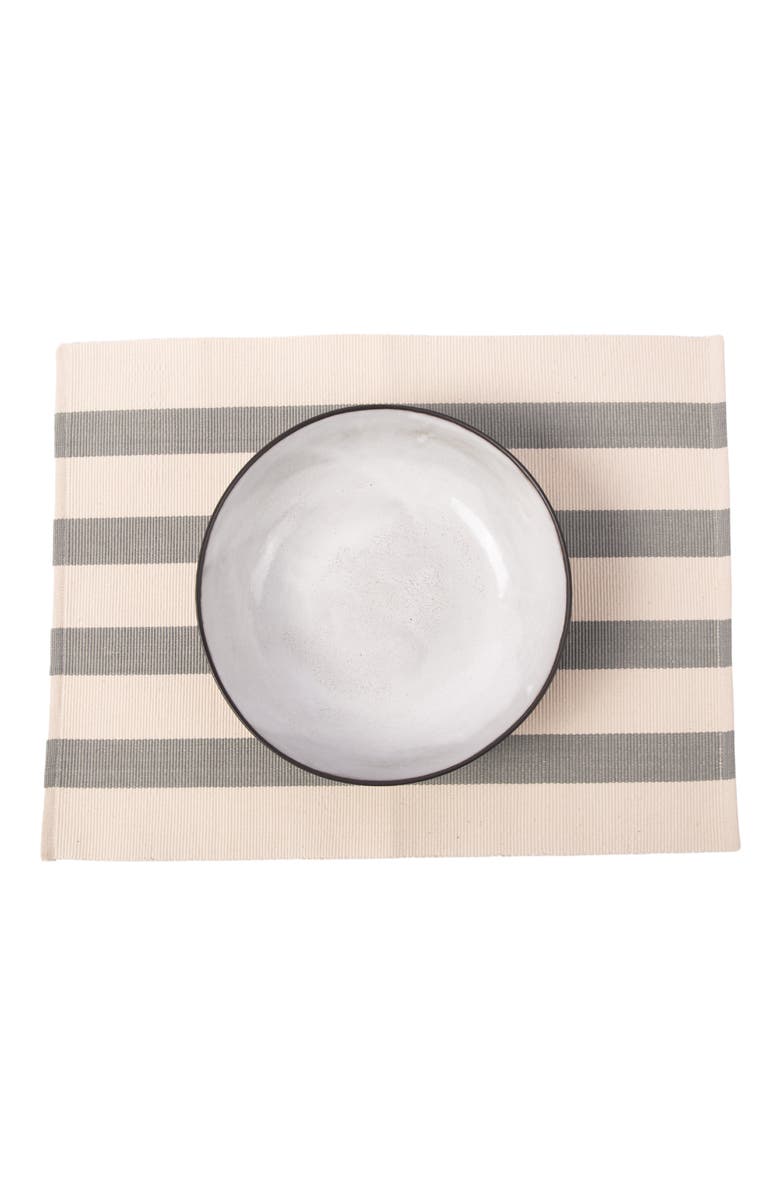 Siafu Home Nyota Placemats Set of 4, Alternate, color, Grey