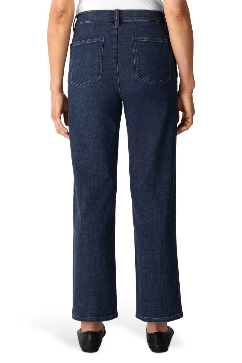 Straight Ankle Jeans, Alternate, color, MEDIUM INDIGO