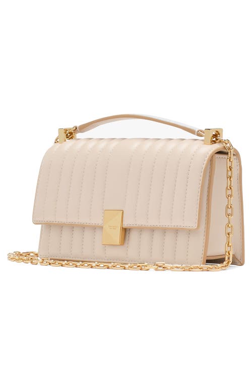 Kate Spade Deco Quilted Leather Mini Flap Chain Crossbody Bag