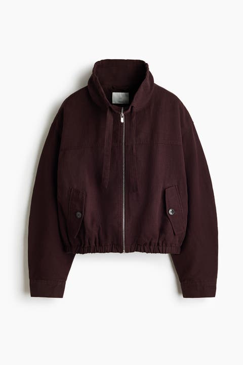 Linen-blend Jacket