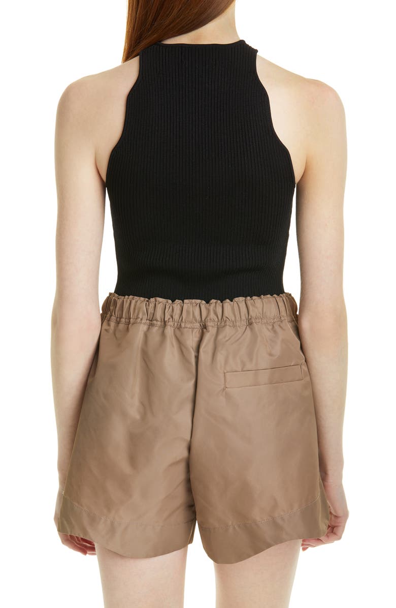 Ganni Mélange Rib Tank, Alternate, color,