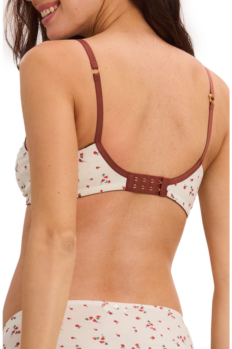 The Everyday Nursing Bra, Alternate, color, Watercolor Rosette