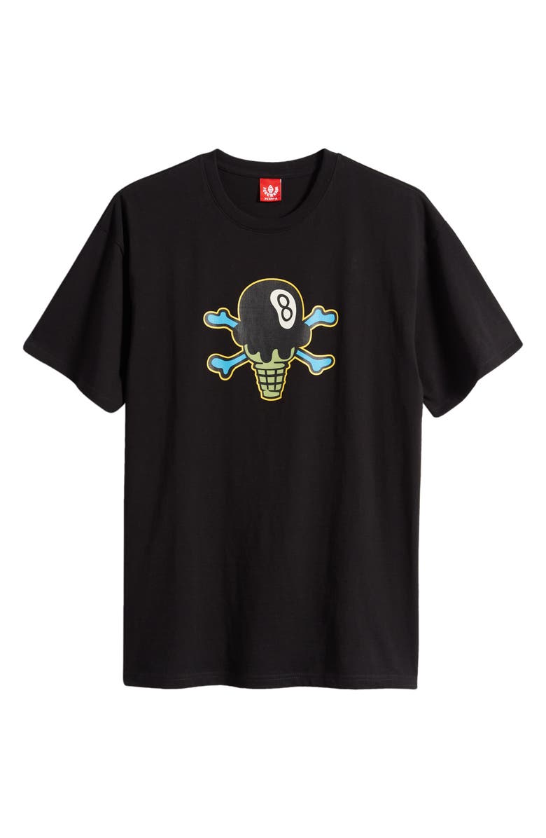 ICECREAM Eight-Ball Cotton Graphic T-Shirt, Alternate, color, 