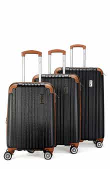 Miami Carry On Collins 3-Piece Hardside Spinner Luggage Set