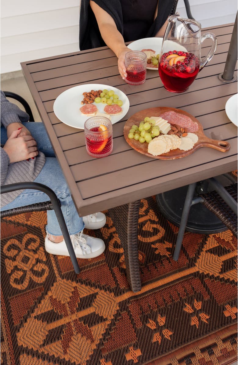 Mad Mats Ankara Cream & Brown, Alternate, color, Cream And Brown