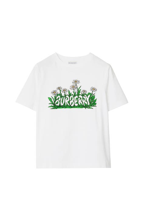 Daisy Logo Cotton T-shirt