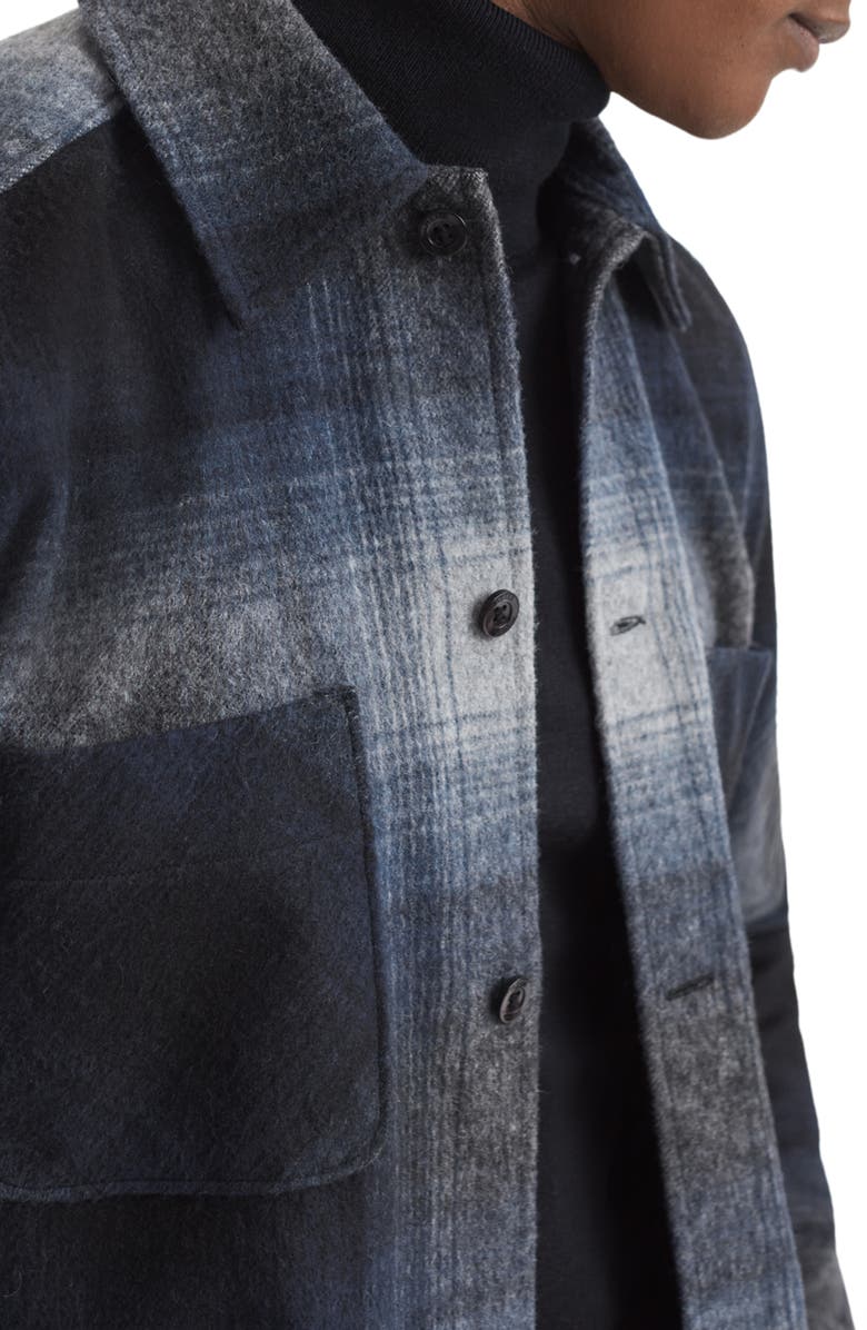 Reiss Idaho Plaid Shirt Jacket, Alternate, color,