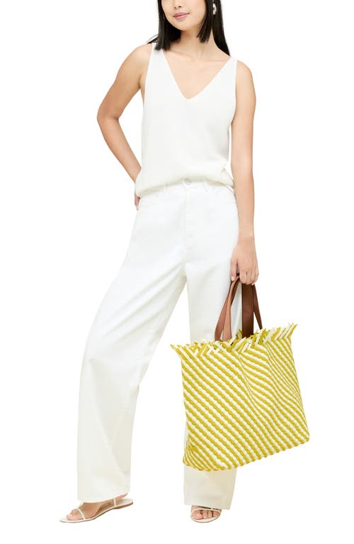 Naghedi Havana Medium Fringe Woven Tote Bag In Soleil