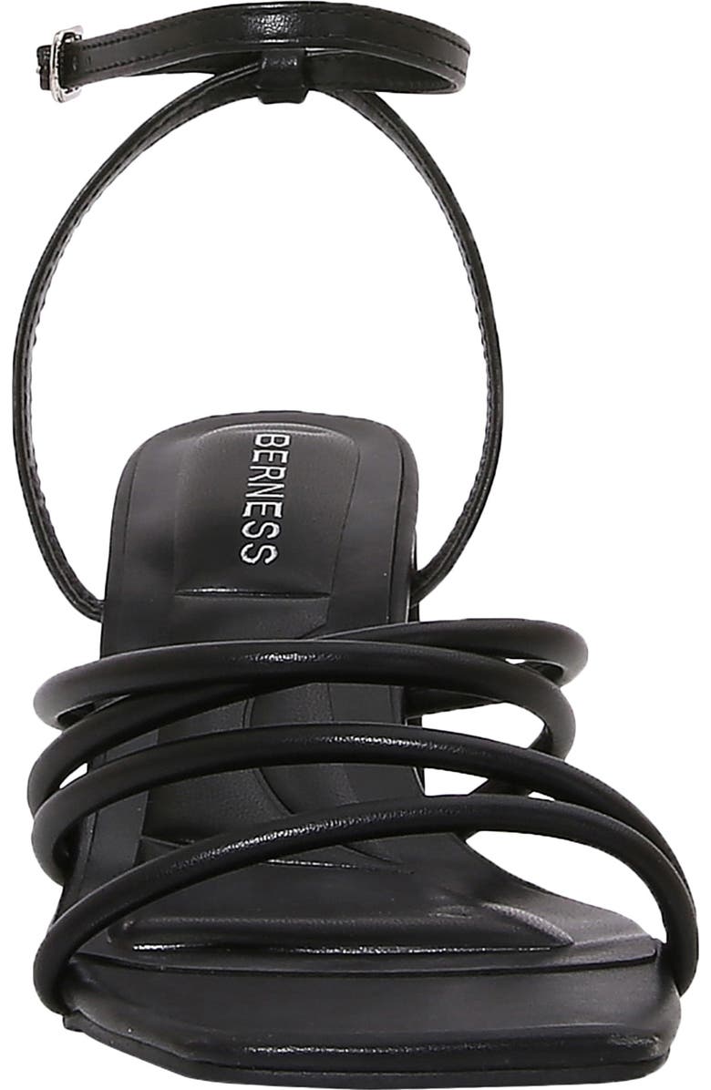 BERNESS Emmarie Tubular Strap Sandal, Alternate, color, Black