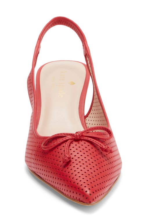 Kate Spade New York Trish Slingback Sandal In Red
