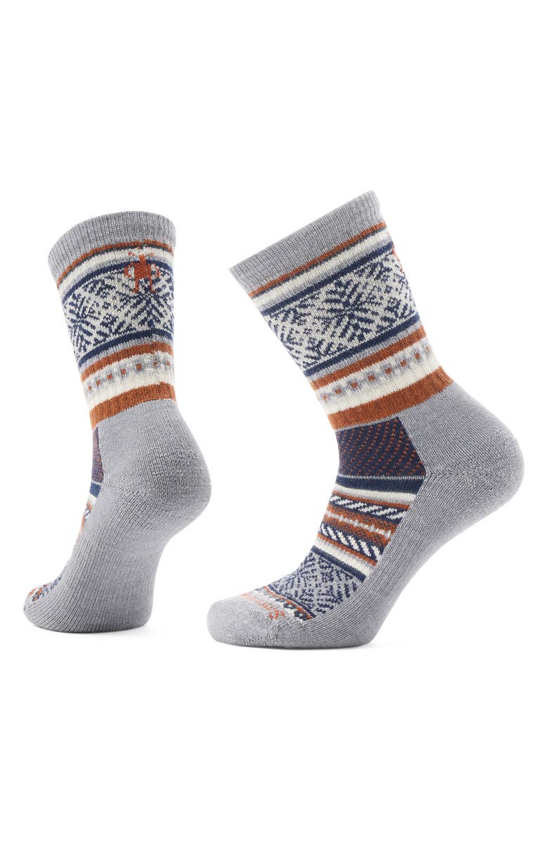 Smartwool Everyday Fair Isle Wool Blend Crew Socks, Main, color,