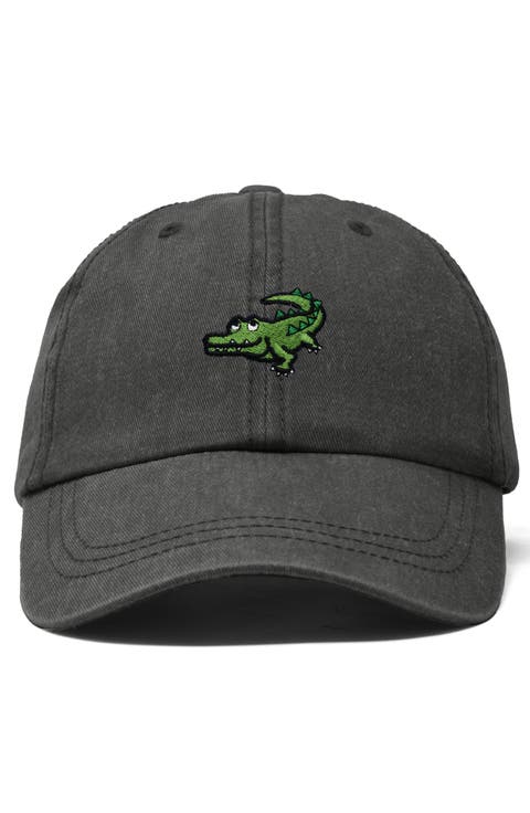 Alligator Embroidered Wildlife Cap