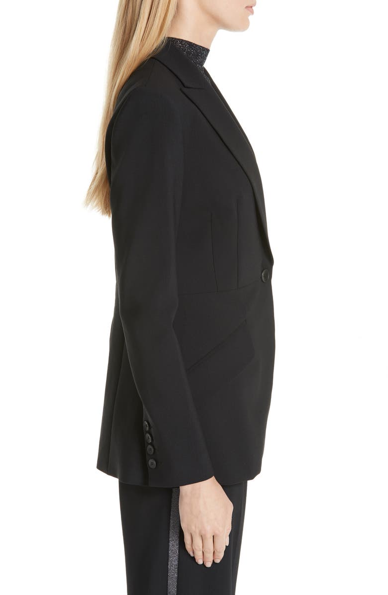 Judith & Charles Milano Stretch Wool Blazer, Alternate, color, 