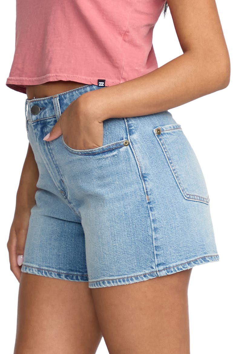 Shifter Denim Shorts, Alternate, color, SHADED WASH