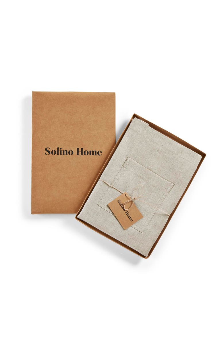 Solino Home Linen Linen Apron - Kitchen Linen, Alternate, color, Light Natural