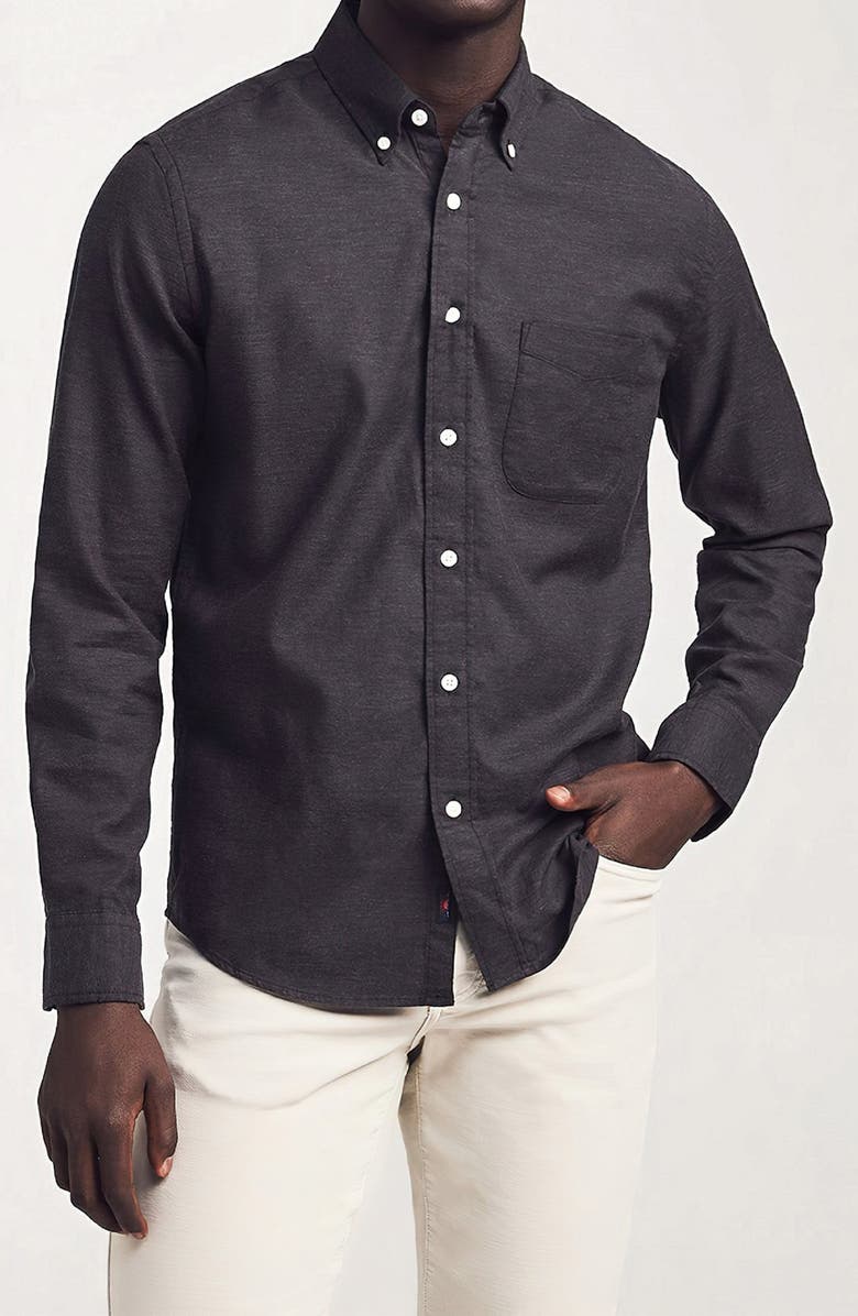 Faherty Regular Fit Stretch Oxford Button-Down Shirt, Alternate, color, 