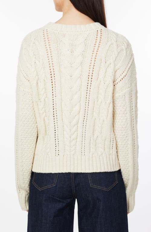 Habitual Cable Stitch Sweater In Neutral