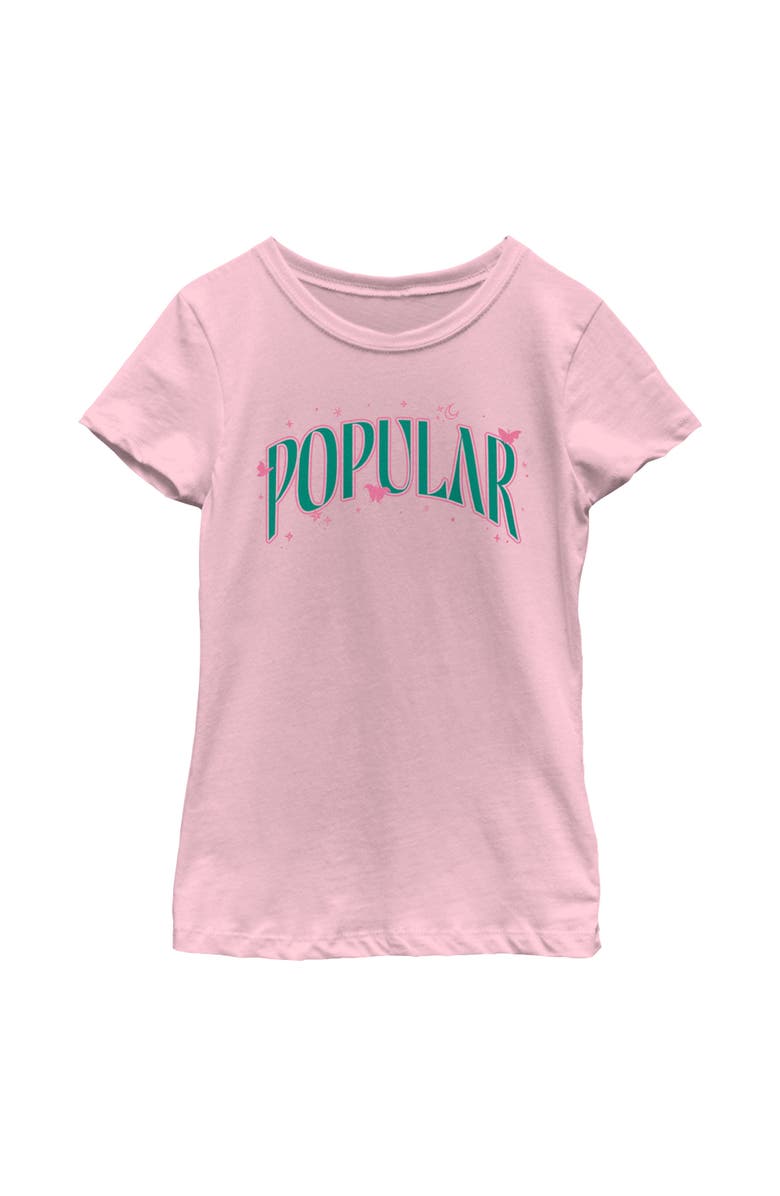 Wicked Girl's Wicked Popular Motto Graphic T-Shirt, Main, color, Light Pink