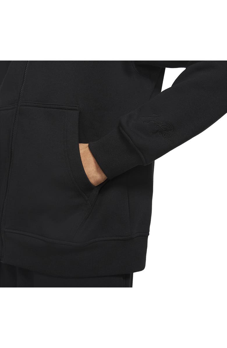 Jordan Essential Fleece Zip-Up Hoodie, Alternate, color, 