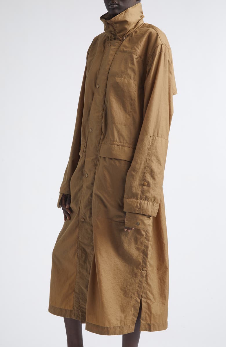 Lemaire Water Repellent Hooded Raincoat, Alternate, color, Cardamom