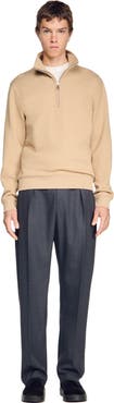 SANDRO Cotton sweatshirt