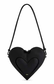 JW PEI Francisca Faux Leather Heart Crossbody Bag