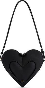 JW PEI Francisca Faux Leather Heart Crossbody Bag
