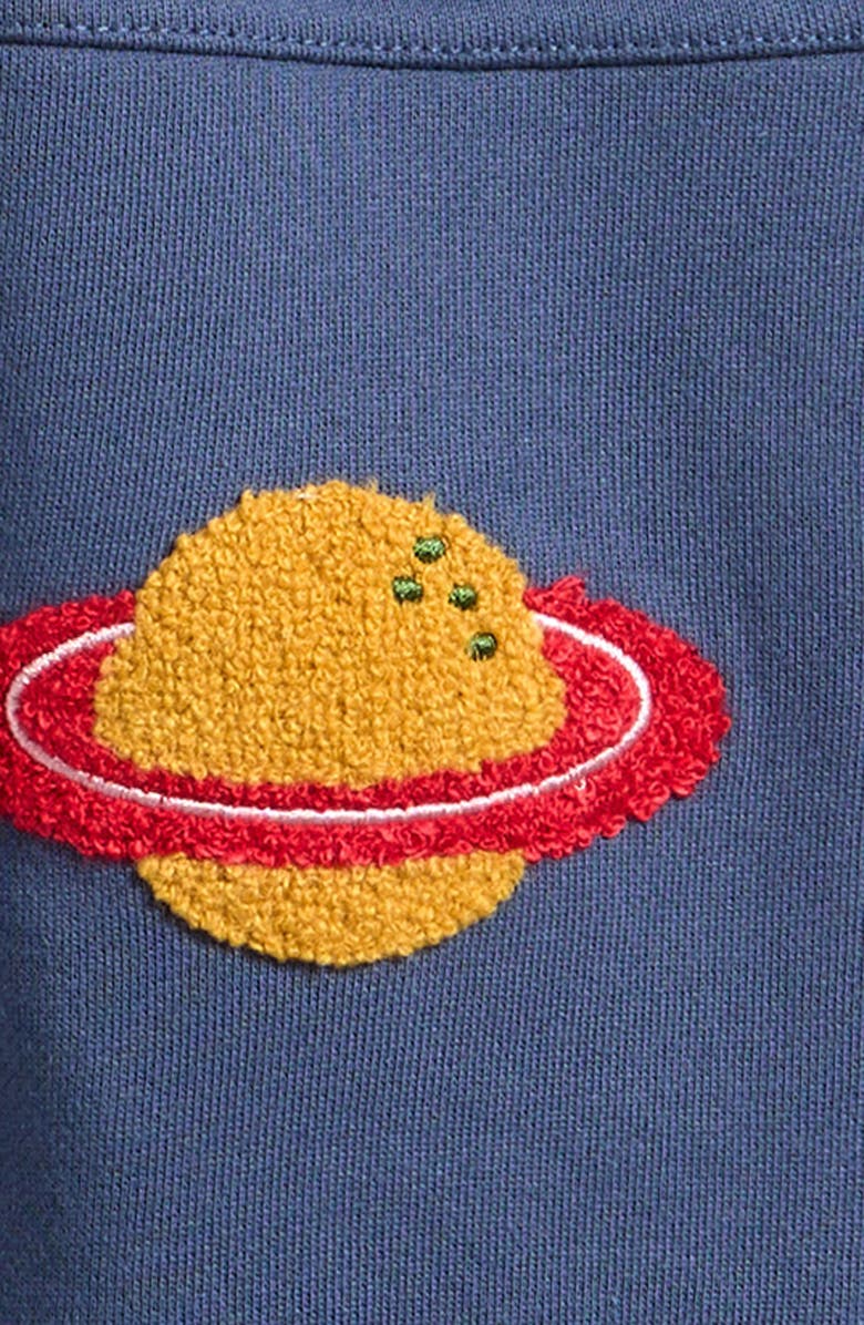 Mini Boden Kids' Warrior Knee Joggers, Alternate, color, Vintage Indigo Space