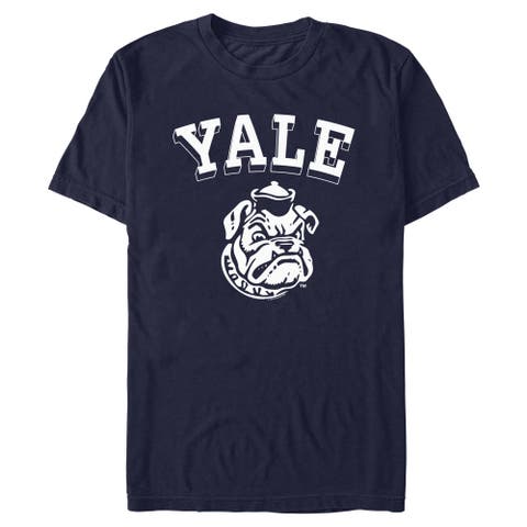 Men's Yale University Handsome Dan Face  Graphic T-Shirt