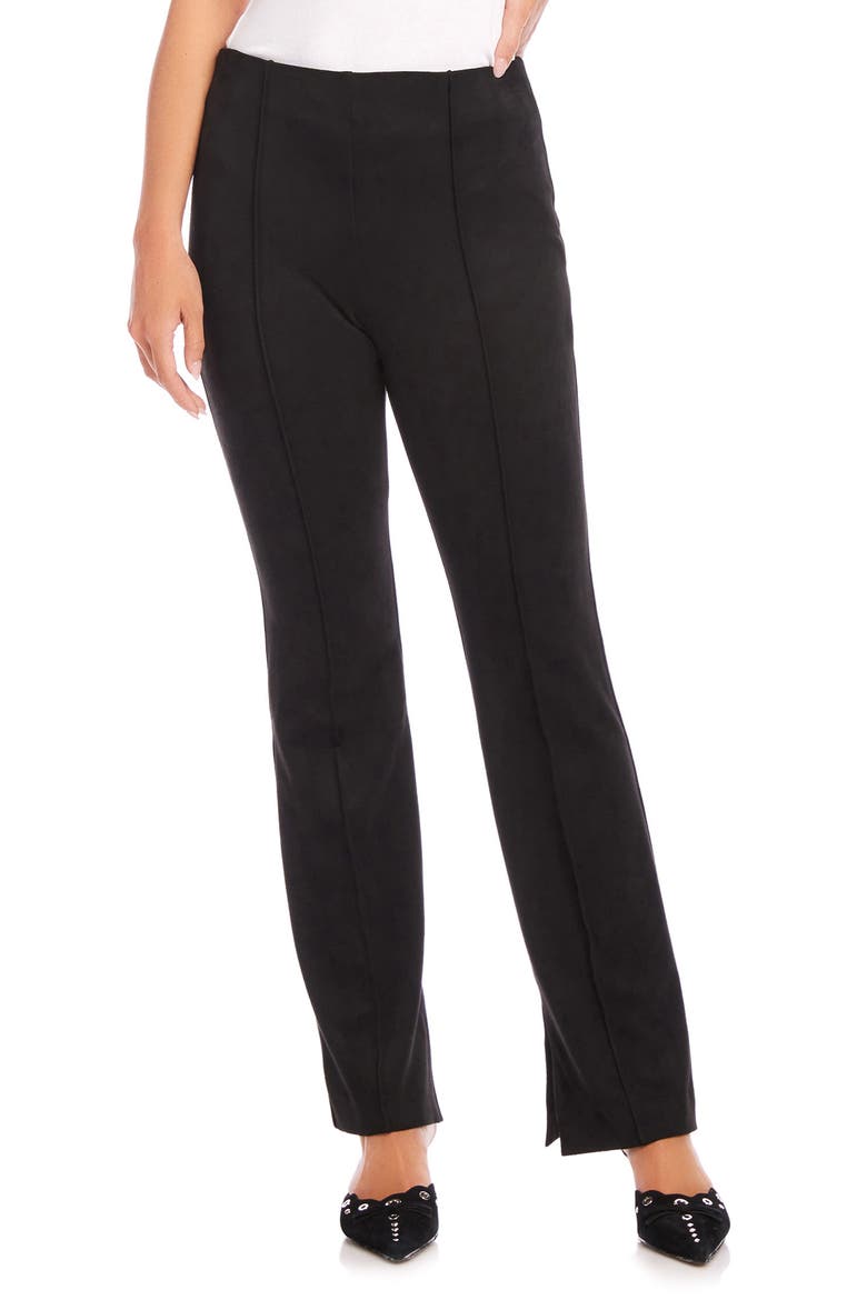 Neli Slim Bootcut Pants, Main, color, BLACK