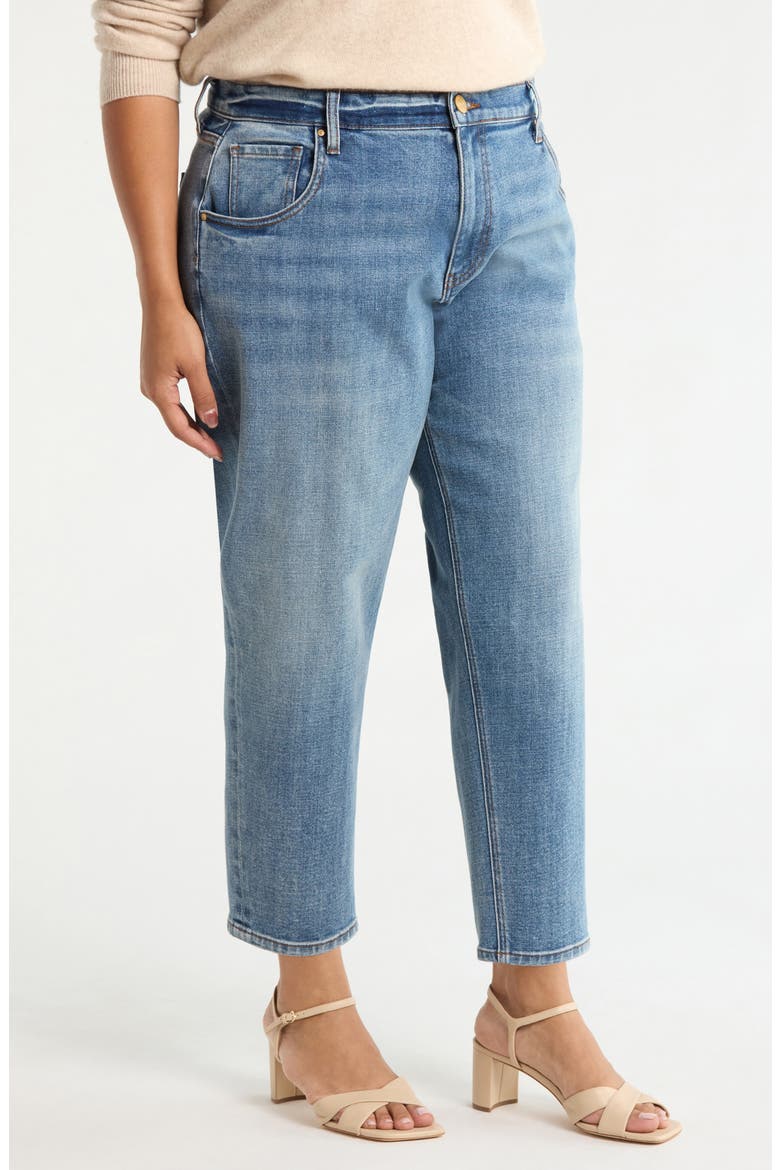 Kit High Waist Crop Baggy Jeans, Alternate, color, DISCUSS