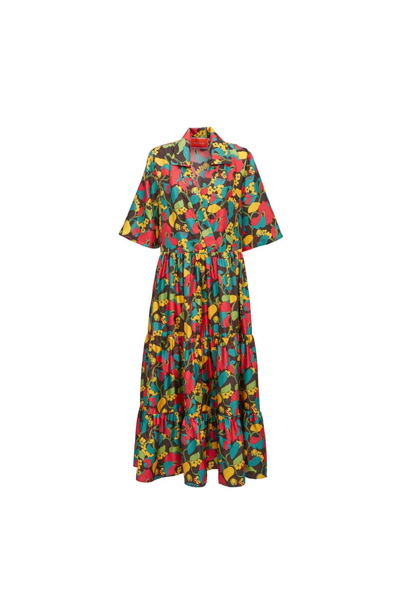 La DoubleJ The J Dress Vines Brown, Alternate, color, Vines Brown