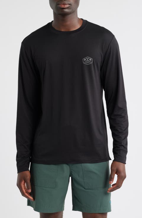 No Sweat Long Sleeve Performance Graphic T-Shirt