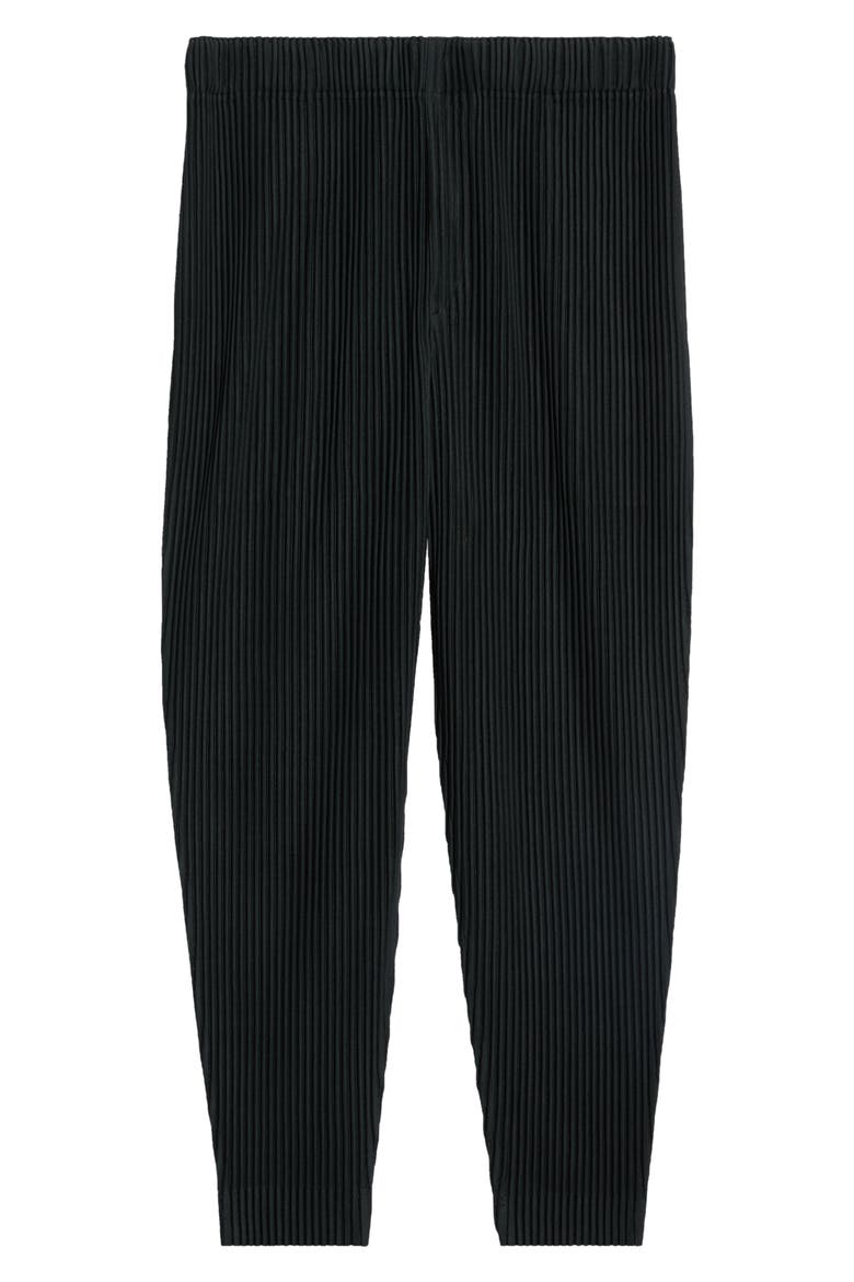 Monthly Colors January Pleated Pants, Alternate, color, INKY GRAY
