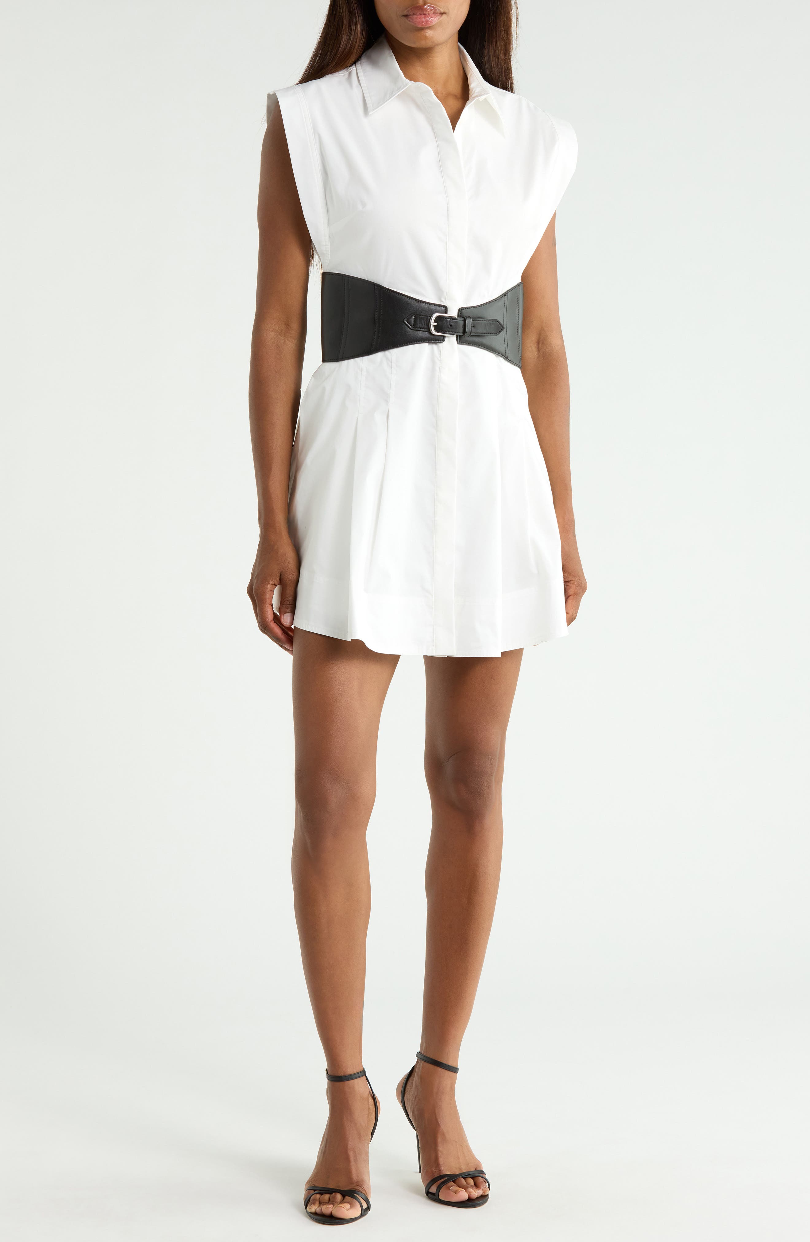 Adler Belted Shirtdress