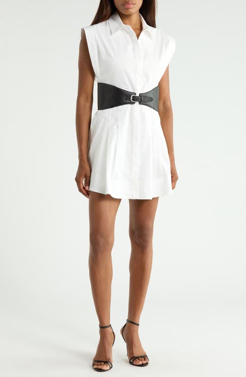 Adler Belted Shirtdress