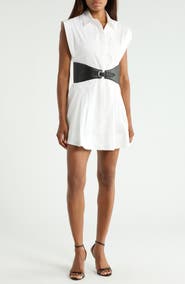 Simkhai Adler Belted Shirtdress