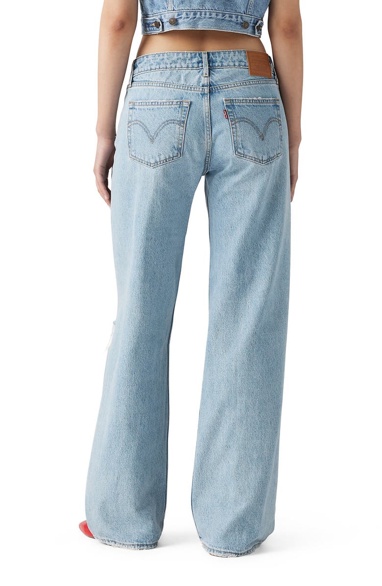 Levi's Ripped Low Loose Wide Leg Jeans, Alternate, color, Probably Ok
